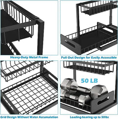 Sliding Drawer Organizer For Kitchen