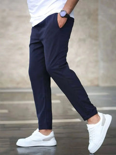 Men's casual cropped pants